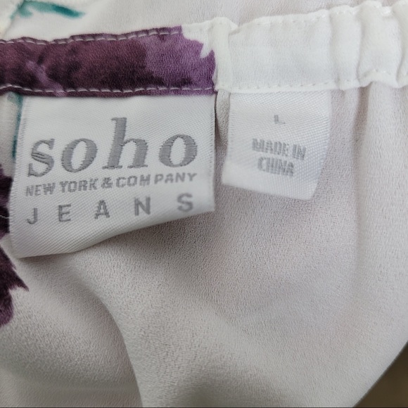 New York & Company floral blouse - Picture 11 of 11